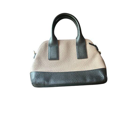 Kate Spade New York Pebbled Leather Two-Tone Satchel Handbag - Picture 3 of 7